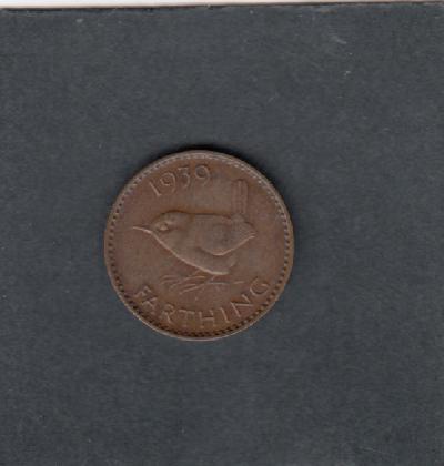 Beschrijving: 1 Farthing  GEORGIUS VI  